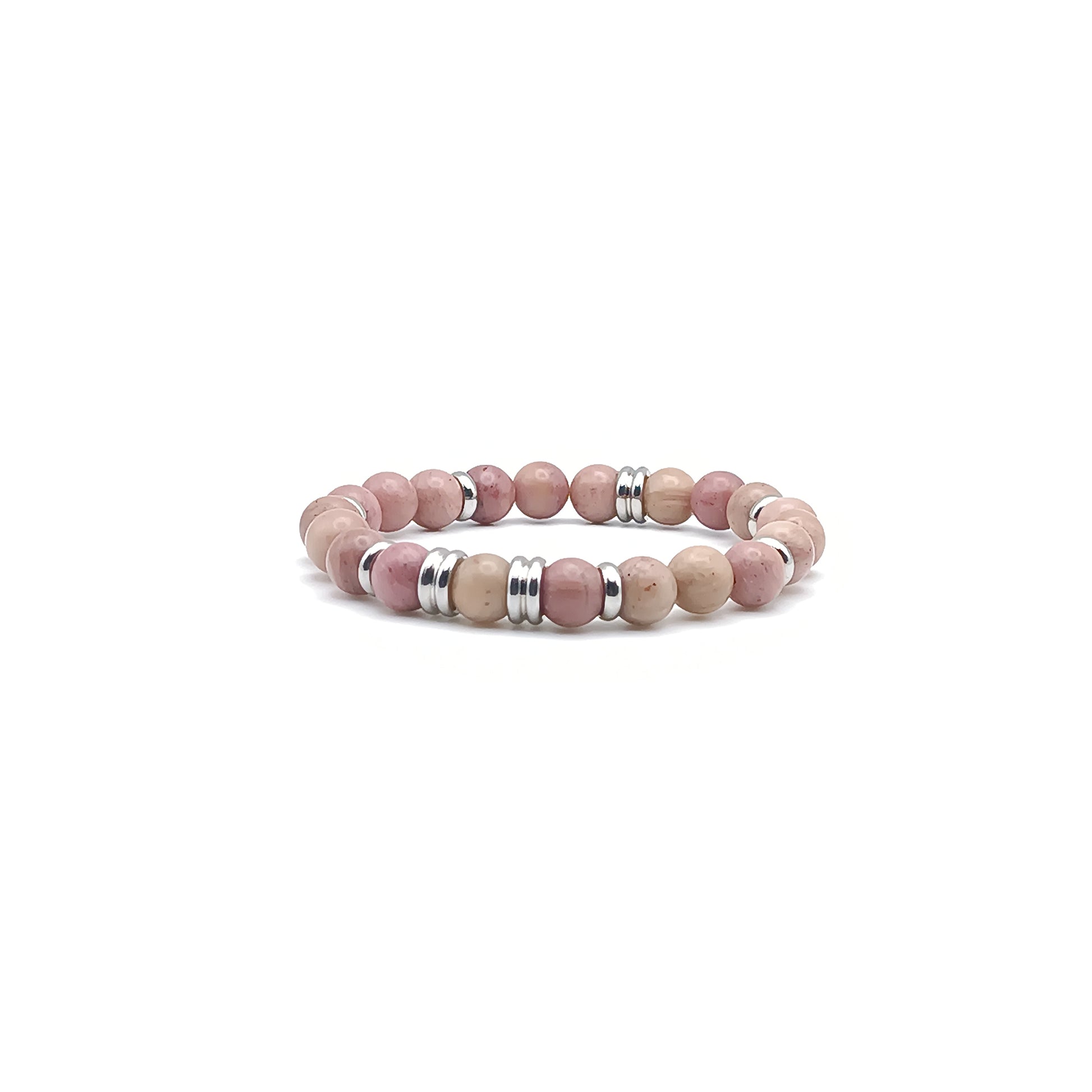 Bracciale in Rodonite