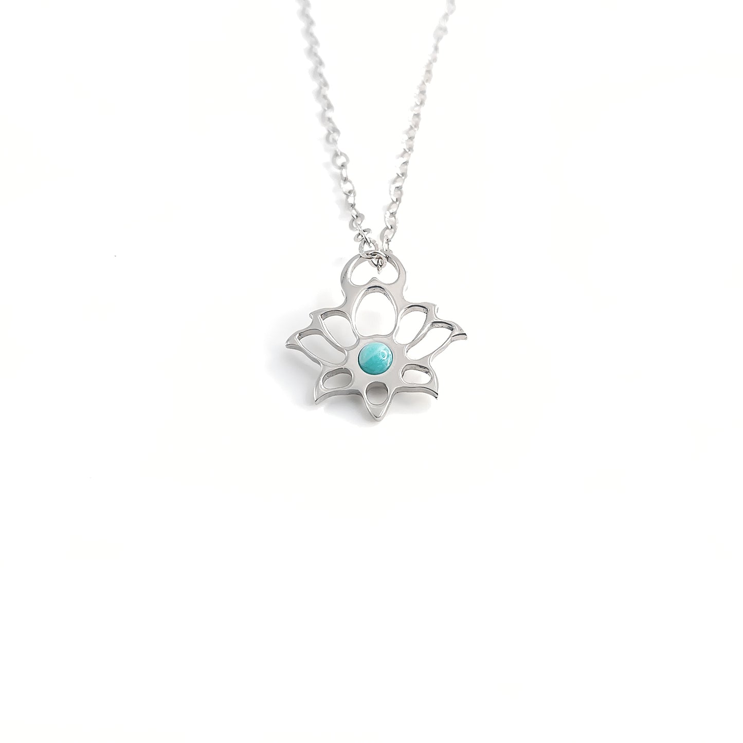 Collana con Loto moderno - Mini