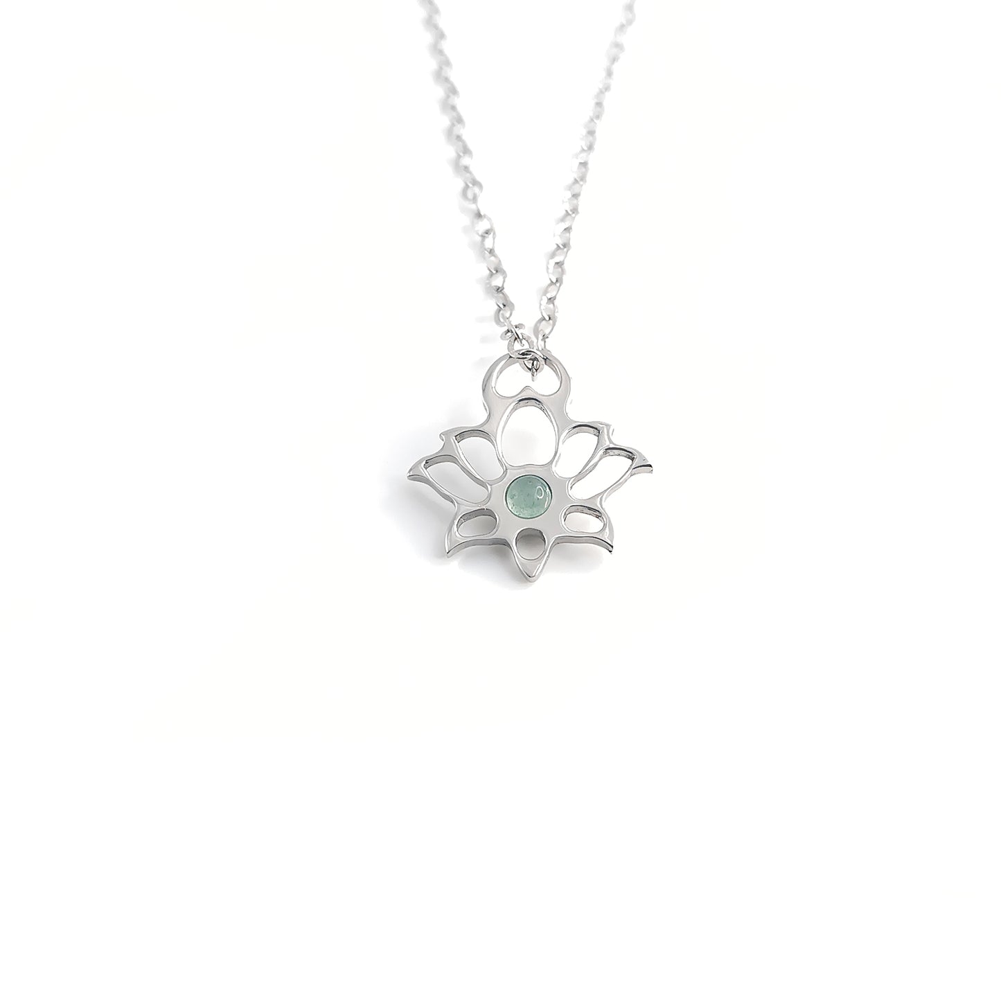 Collana con Loto moderno - Mini