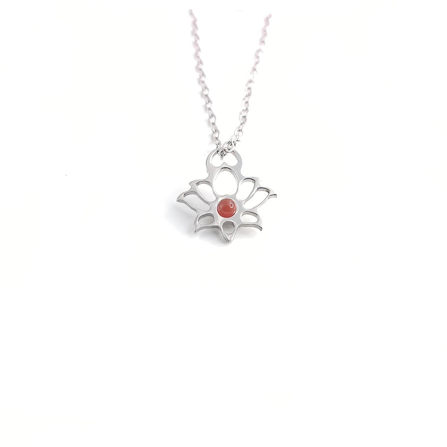 Collana con Loto moderno - Mini