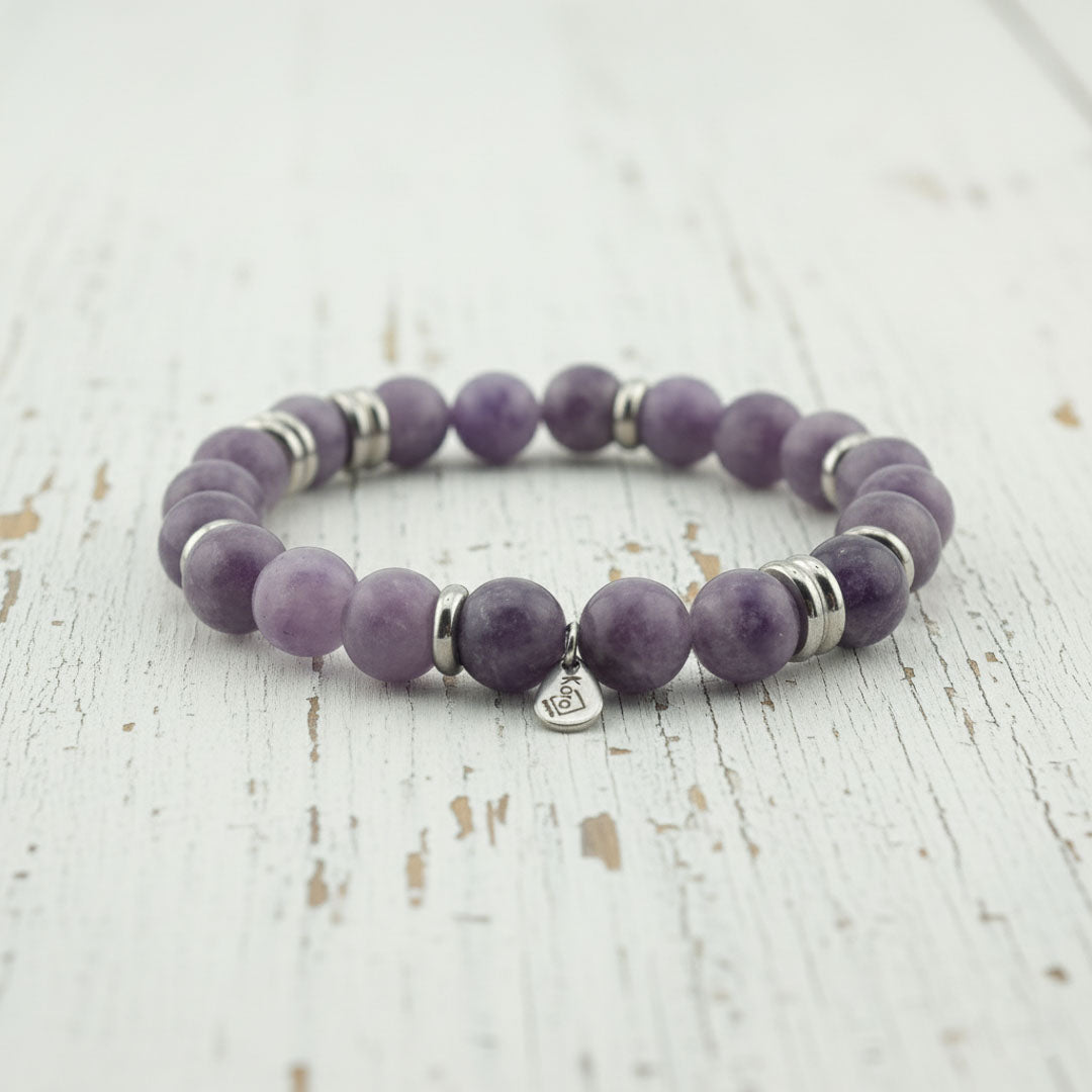 Bracciale in Lepidolite