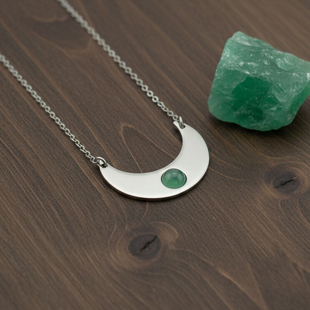 Luna con pietra naturale