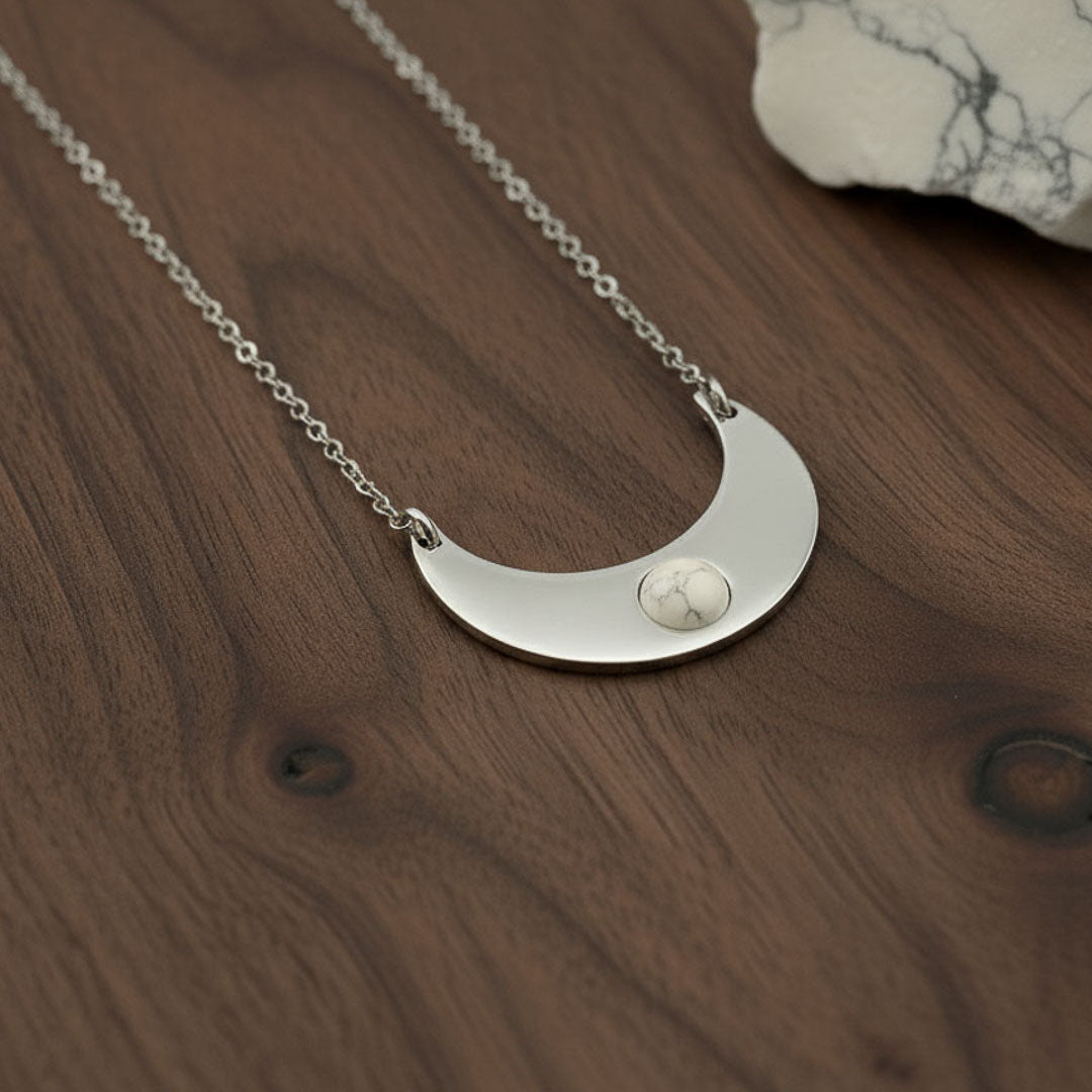 Luna con pietra naturale