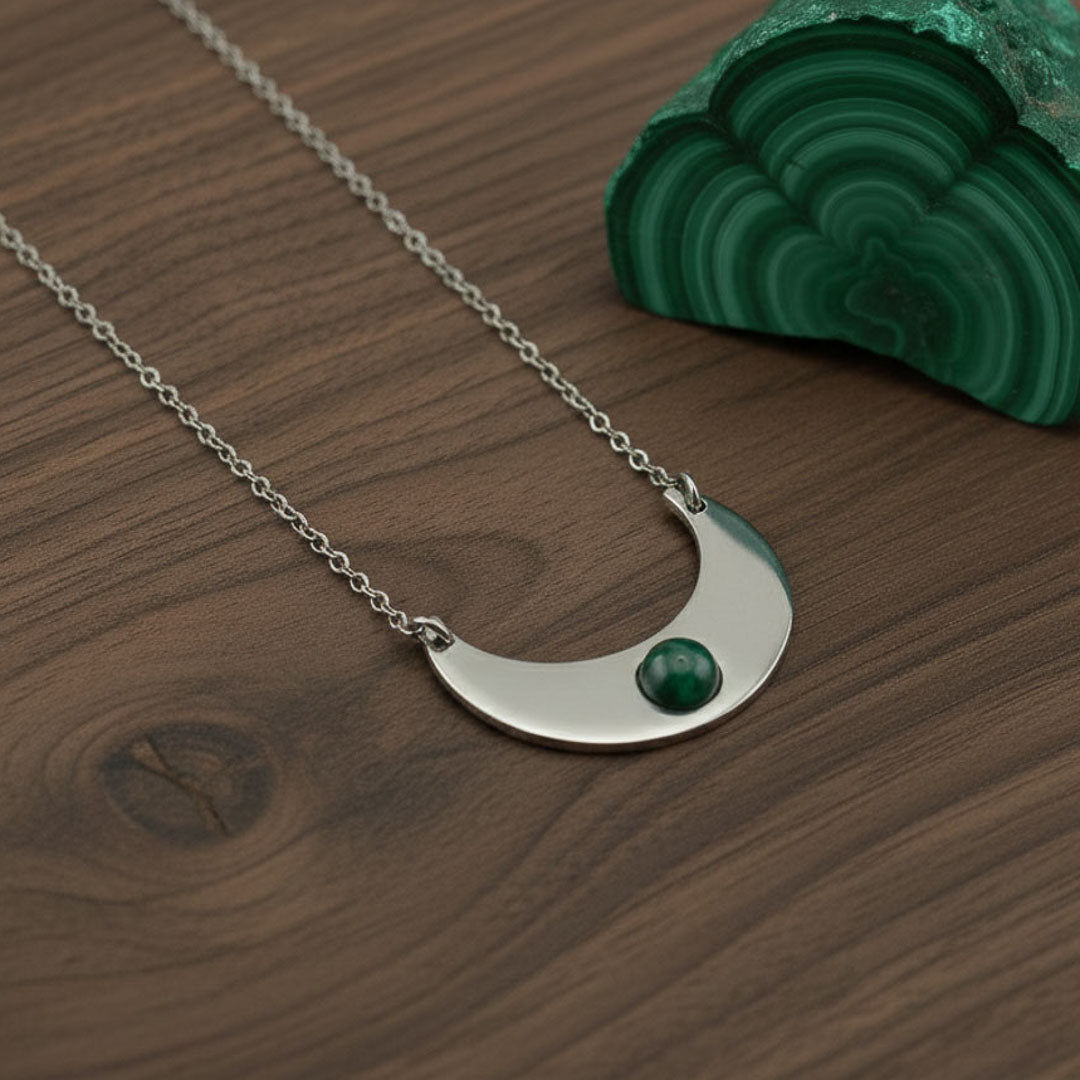 Luna con pietra naturale