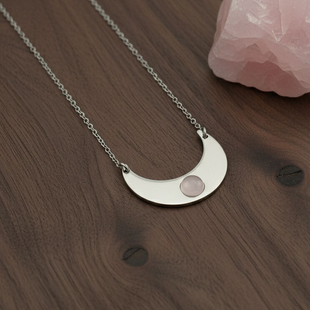 Luna con pietra naturale