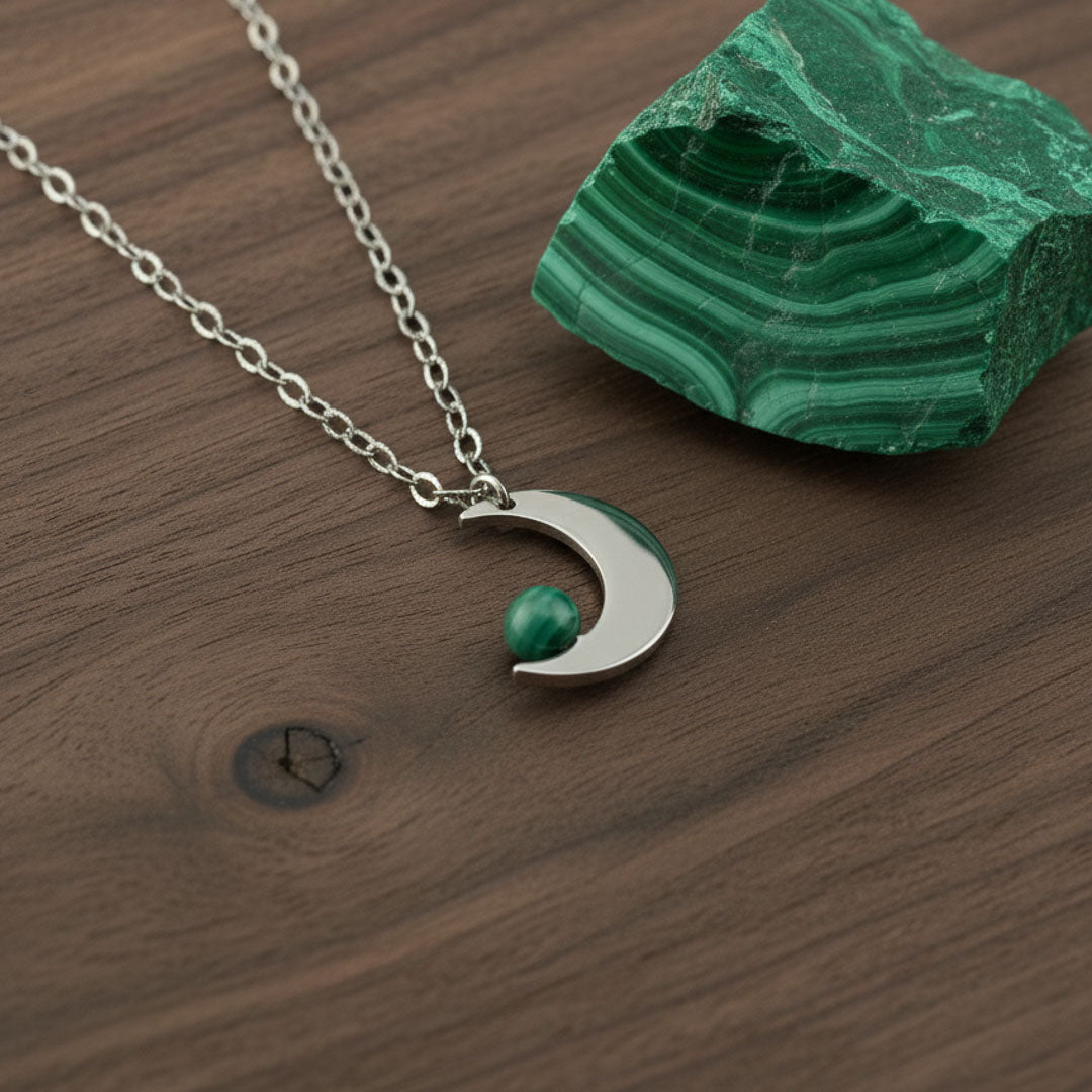 Mini Luna con pietra naturale