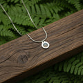 Collana Punto Luce con pietra naturale
