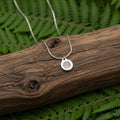 Collana Punto Luce con pietra naturale