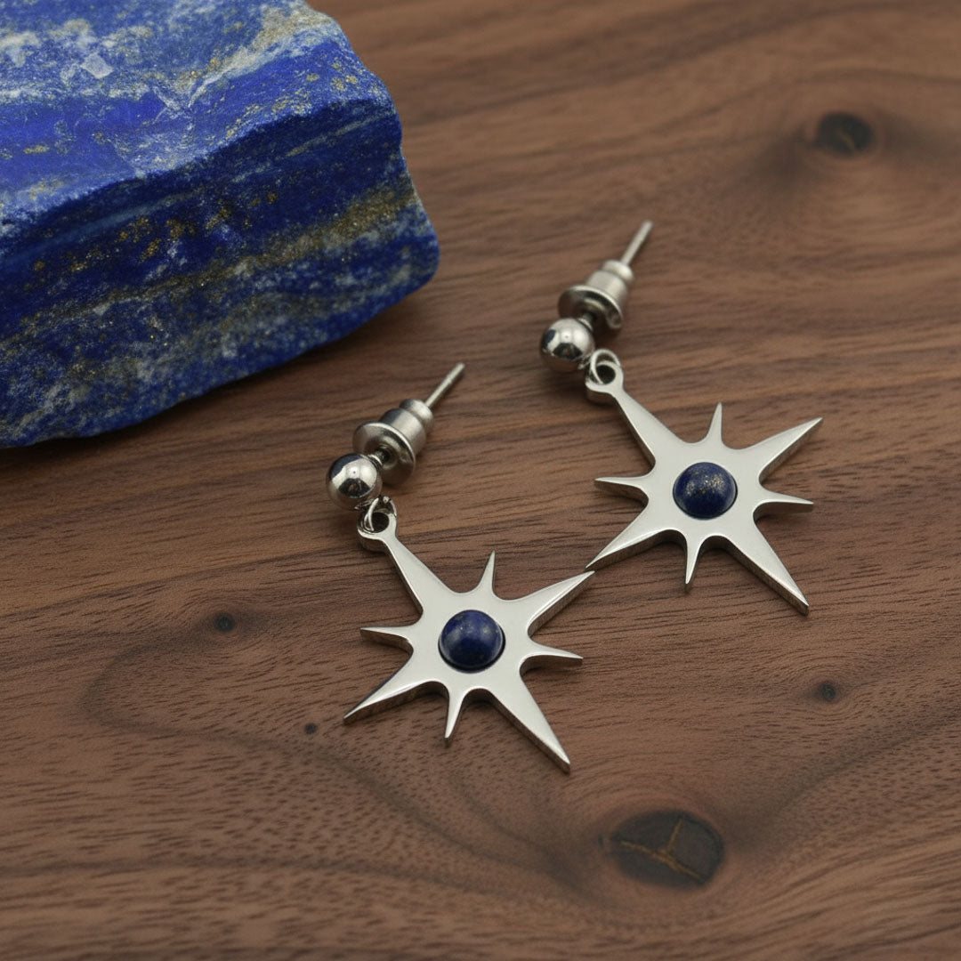 Orecchini stella polare