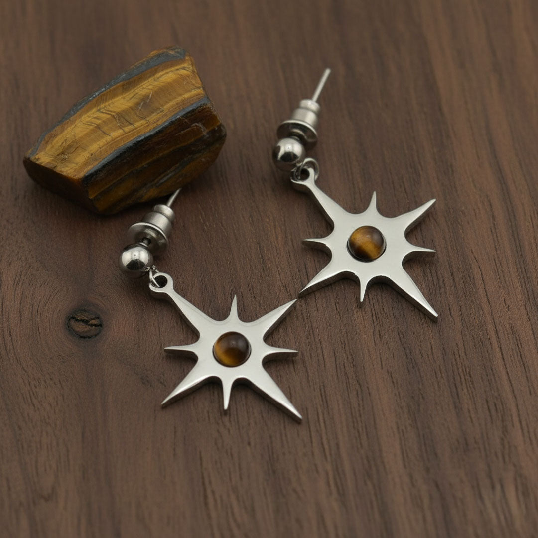 Orecchini stella polare