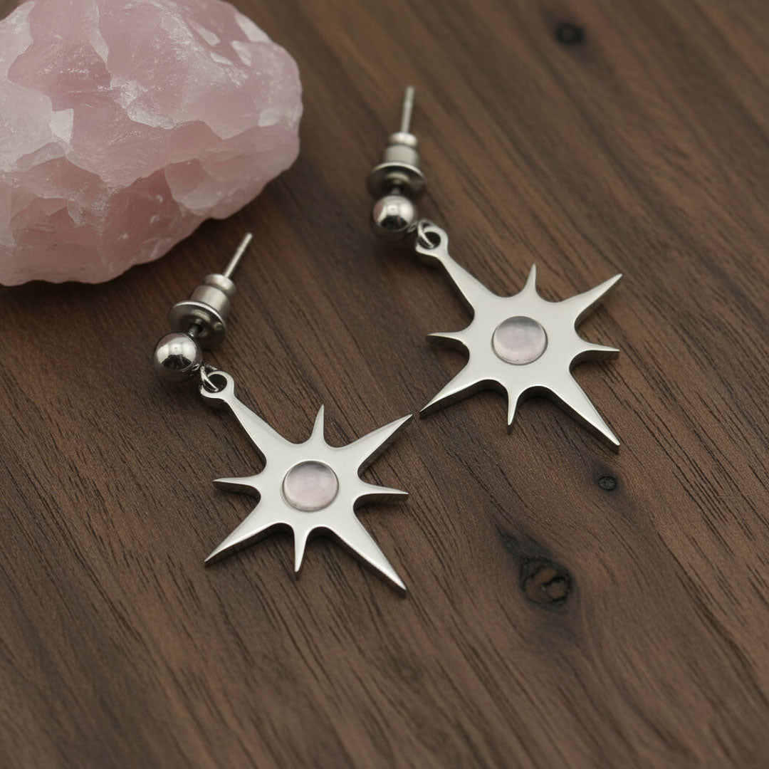 Orecchini stella polare