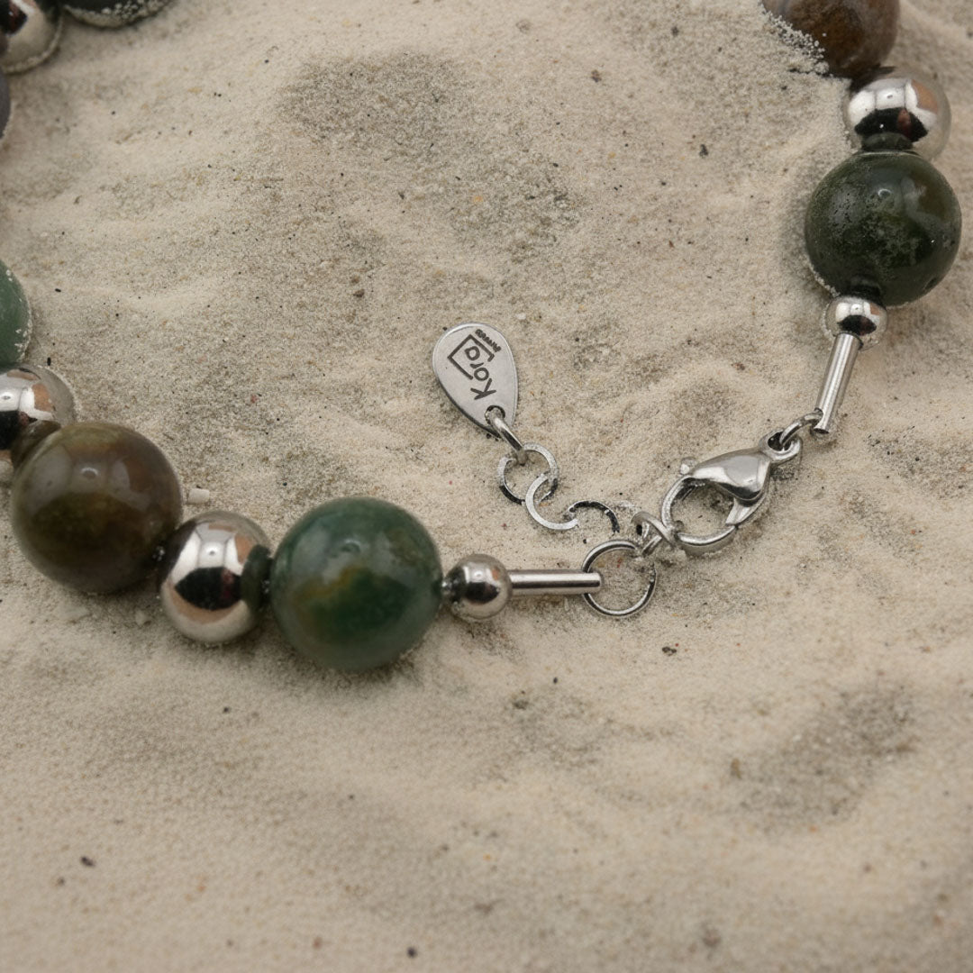 Bracciale eclisse - Agata indiana