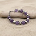 Bracciale eclisse - Ametista