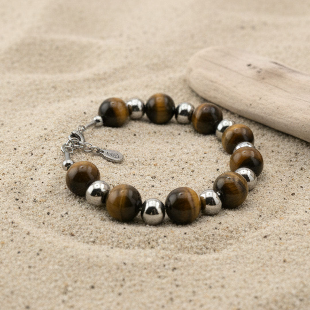 Bracciale eclisse - Occhio di tigre