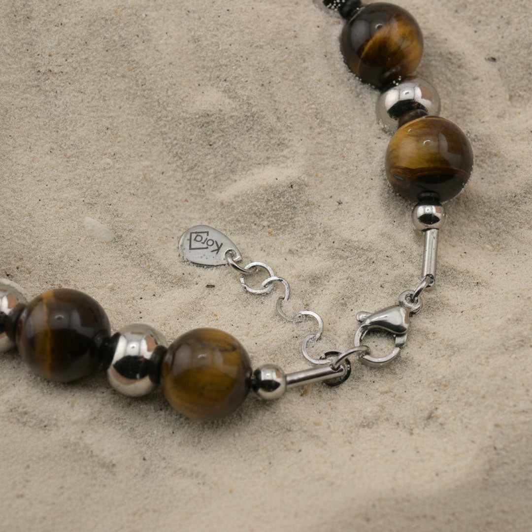 Bracciale eclisse - Occhio di tigre