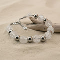 Bracciale eclisse - Quarzo crepitante