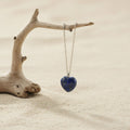 Collana Cuore in Lapislazzuli naturale