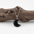 Collana Luna in Onice Nero naturale