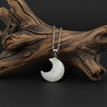 Collana Luna in Cristallo di Rocca naturale