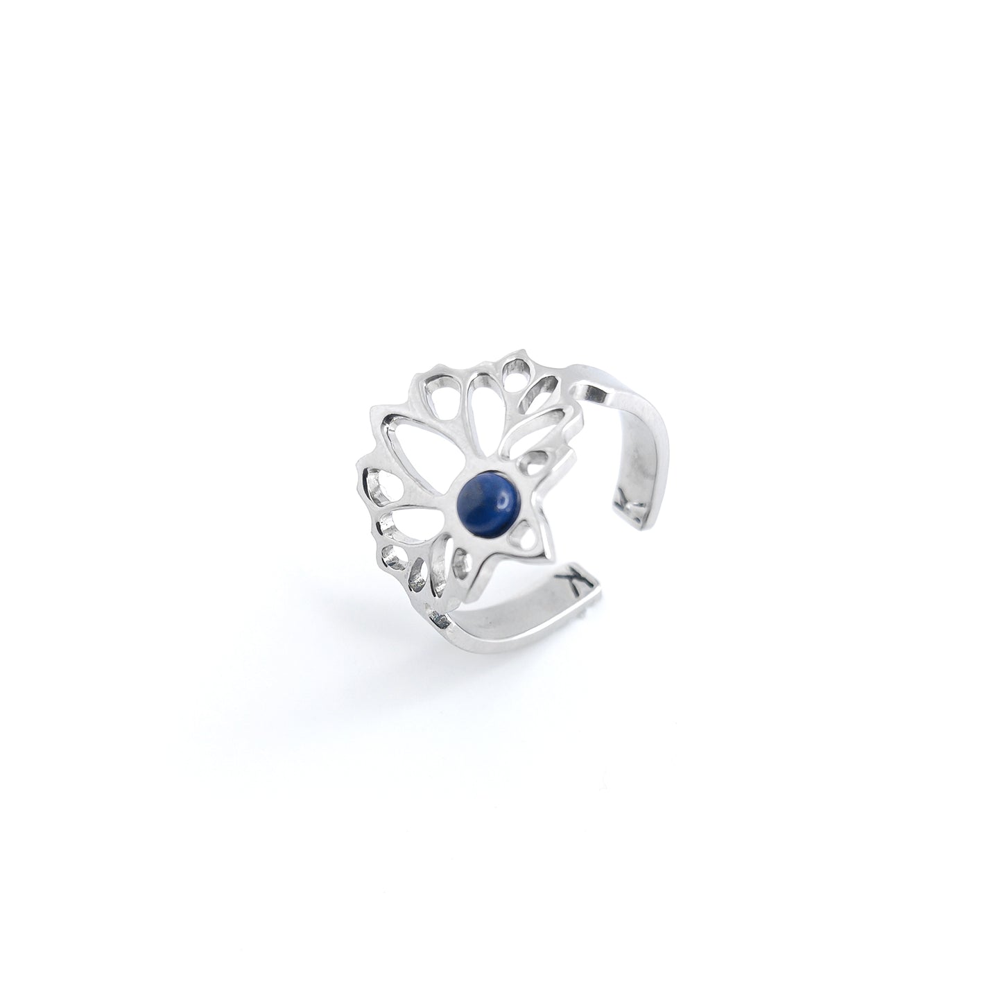 Anello con Loto Classico - Specchio