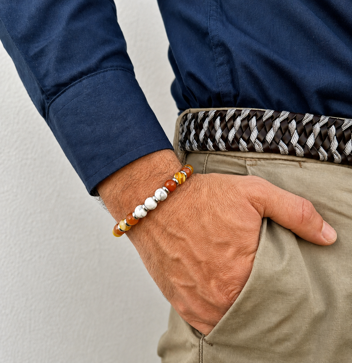 Bracciale Apollo con pietre naturali