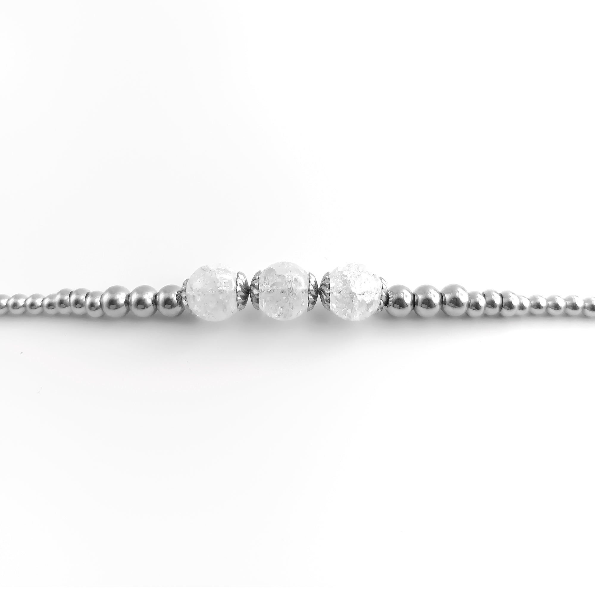 Bracciale TRIADE - Quarzo crepitante