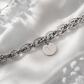 Bracciale Zodiaco Ariete personalizzabile in acciaio