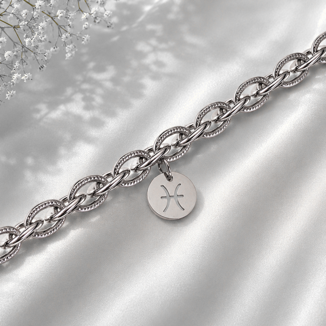 Bracciale Zodiaco: Segno Pesci