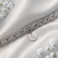Bracciale Zodiaco Sagittario personalizzabile in acciaio