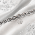 Bracciale Zodiaco Toro personalizzabile in acciaio