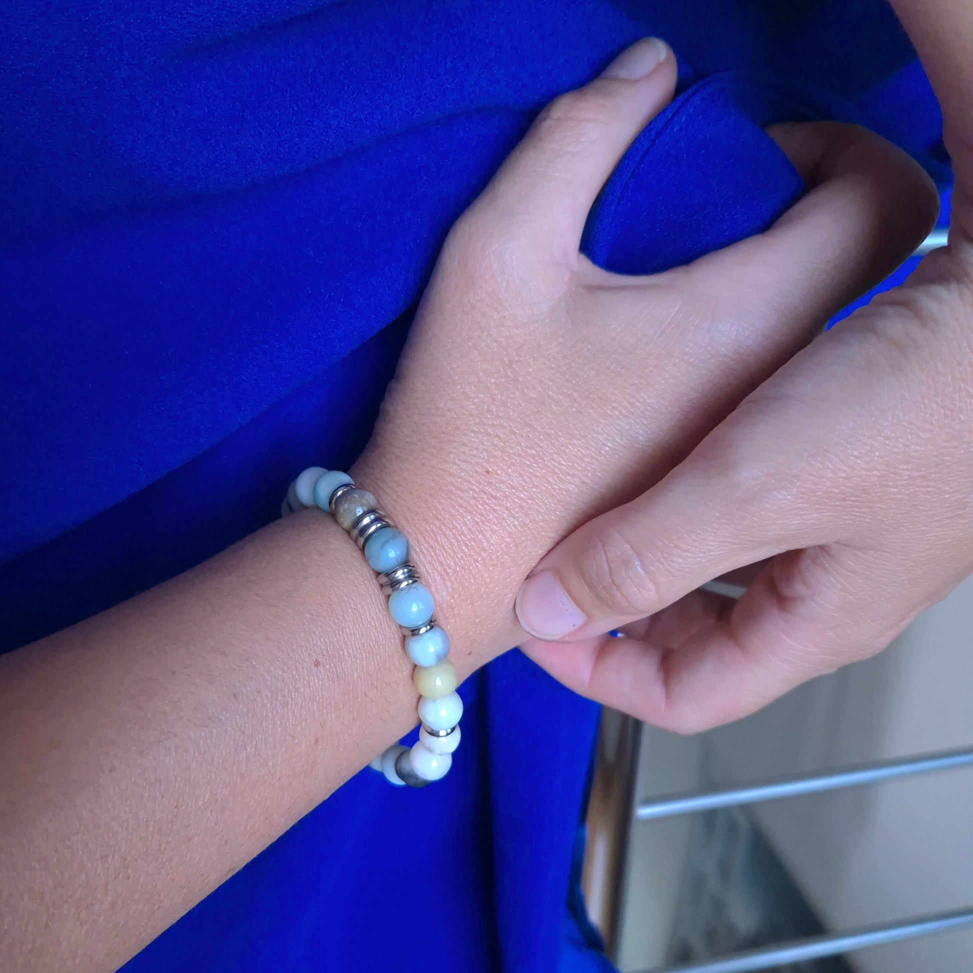 Bracciale in Amazzonite