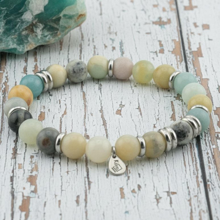 Bracciale in Amazzonite