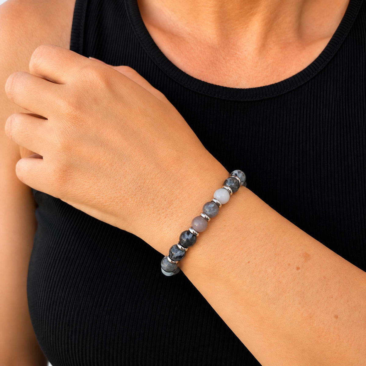 Bracciale Artemide con pietre naturali
