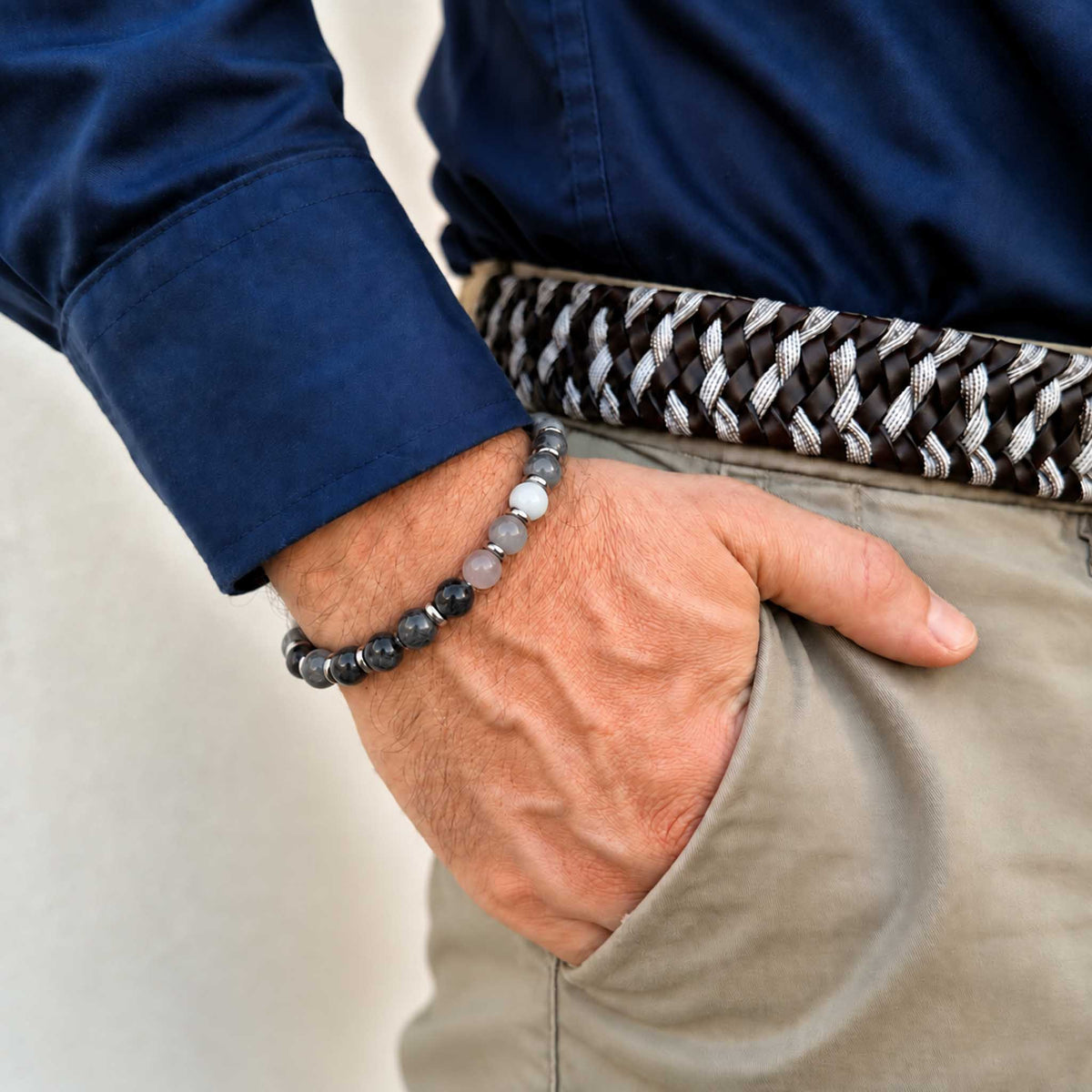 Bracciale Artemide con pietre naturali