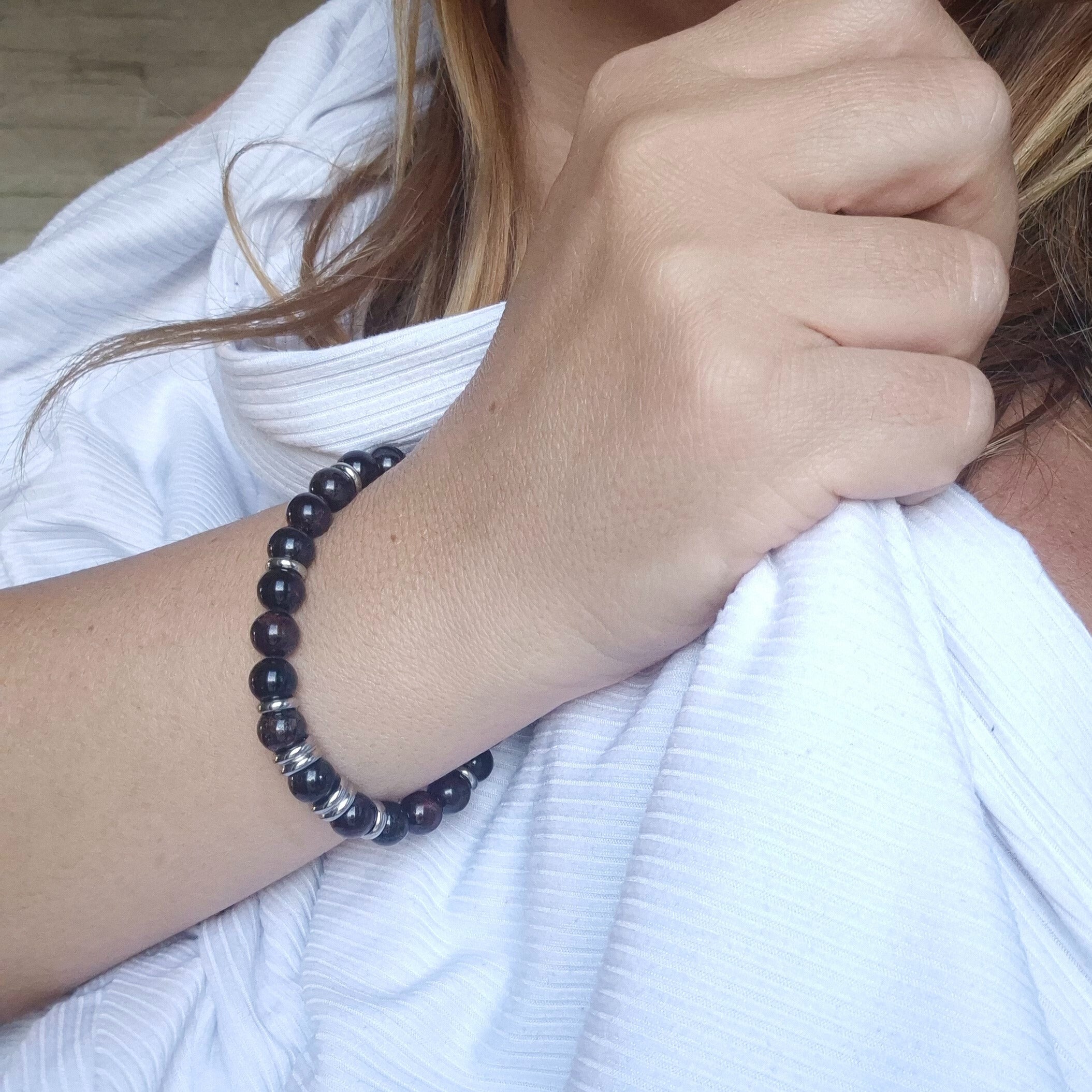 Bracciale in Granato