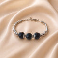 Bracciale TRIADE - Ossidiana nera
