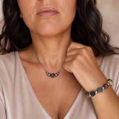 Collana Luce con bracciale Eclisse
