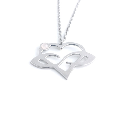 Collana con Cuore & Infinito