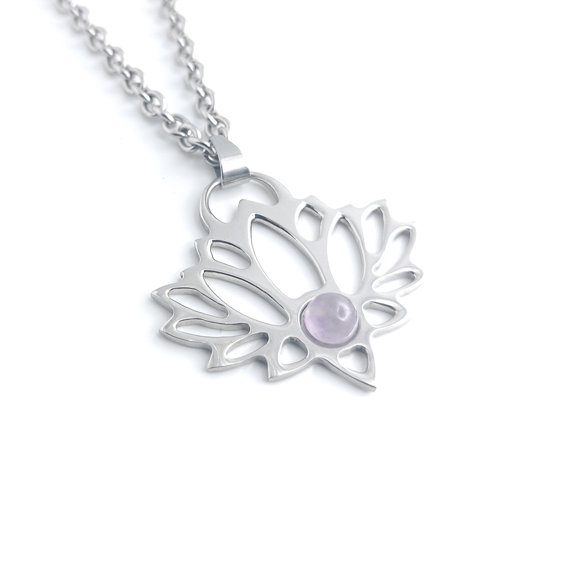 Collana Lunga con Loto classico - Grande