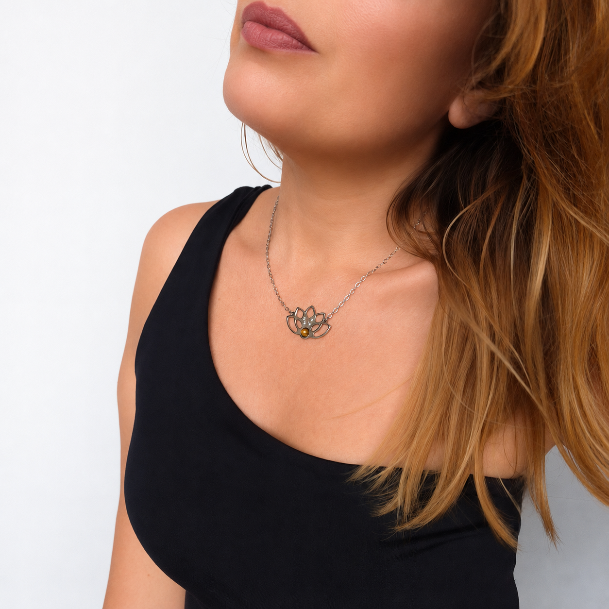 Loto Aura con zirconia