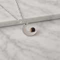 Collana Mini Luna con pietra naturale