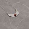 Collana Luna con pietra naturale