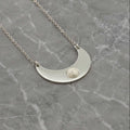 Collana Luna con pietra naturale