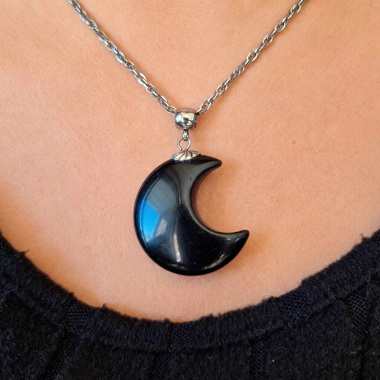 Luna in Onice nero