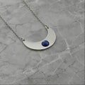 Collana Luna con pietra naturale