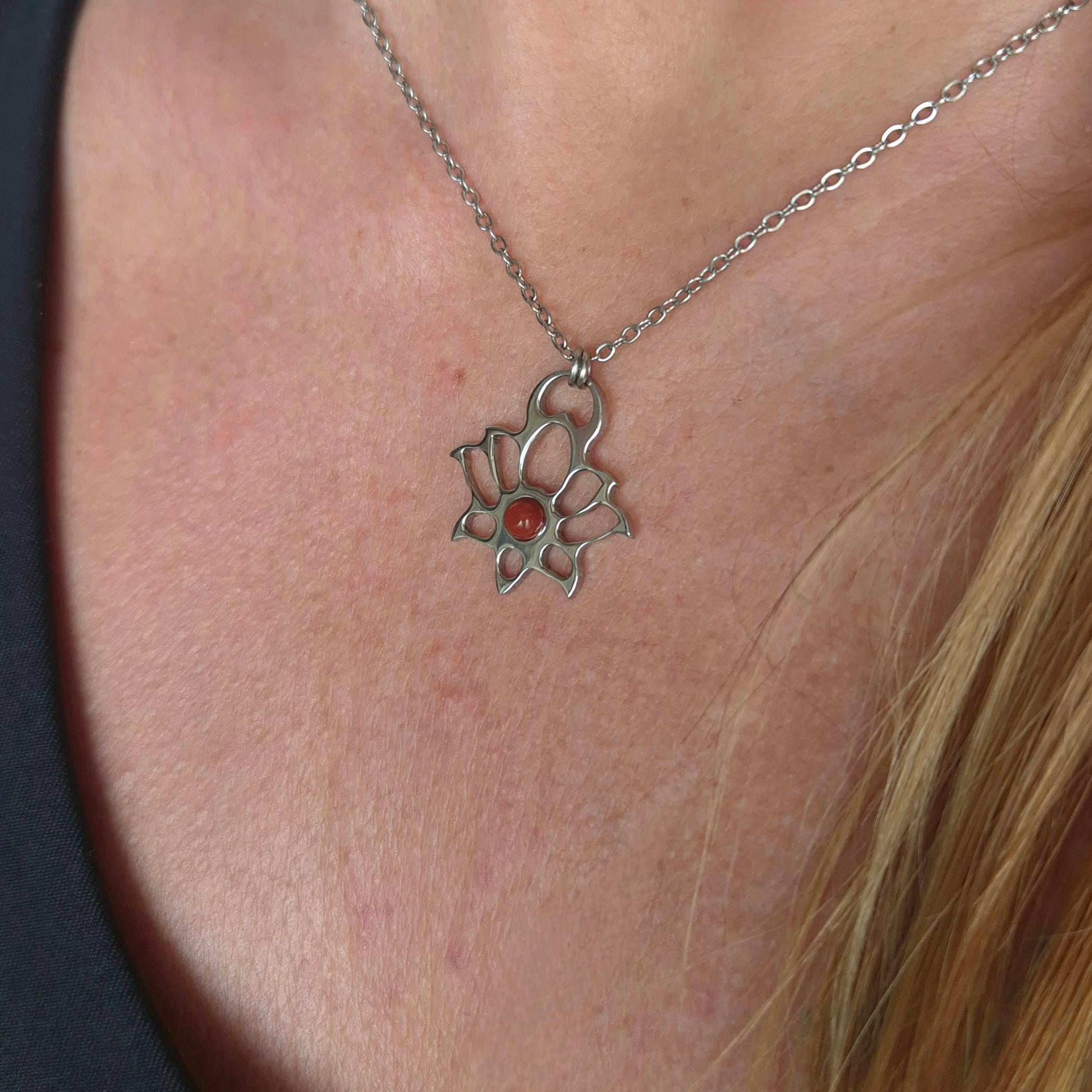 Mini loto con pietra naturale