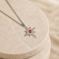 Collana Mini Stella Polare con pietra naturale