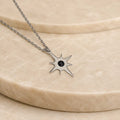 Collana Mini Stella Polare con pietra naturale