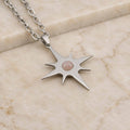Collana Stella Polare con pietra naturale