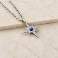 Collana Stella Polare con pietra naturale e zirconia cubica